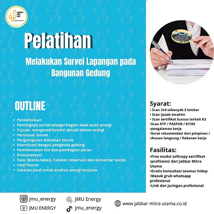 Melakukan Survei Lapangan pada Bangunan Gedung